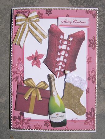 Red & Gold Christmas Ladies Accessories by Hayley Griffiths