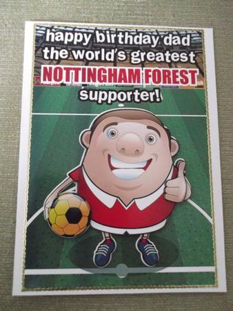 Nottingham Forrest Football Club Dad by Hayley Griffiths