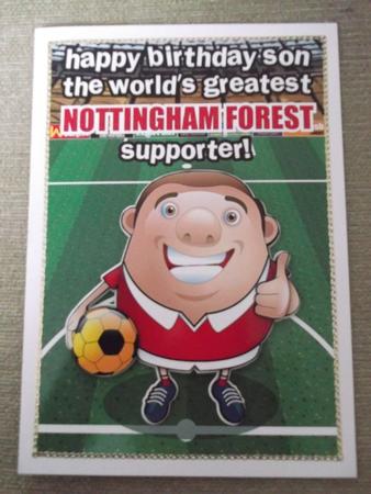 Nottingham Forrest Football Club Son by Hayley Griffiths