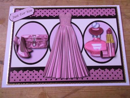 Evening Glamour - Pink by Hayley Griffiths