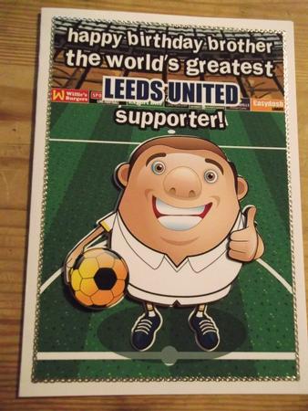 Leeds United Football Club Brother by Hayley Griffiths