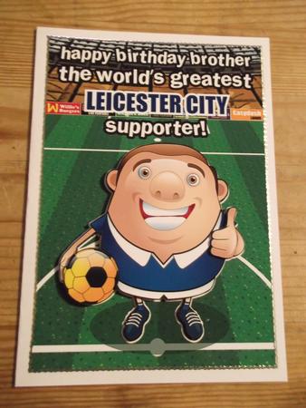 Leicester City Football Club Brother by Hayley Griffiths
