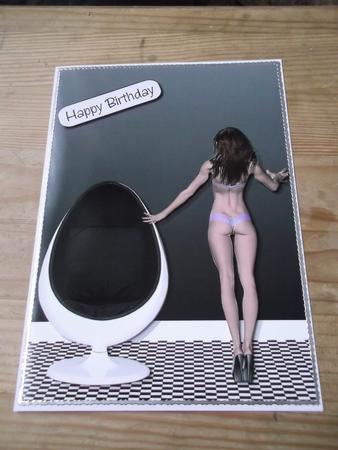 Sexy's Back Quick Card by Hayley Griffiths