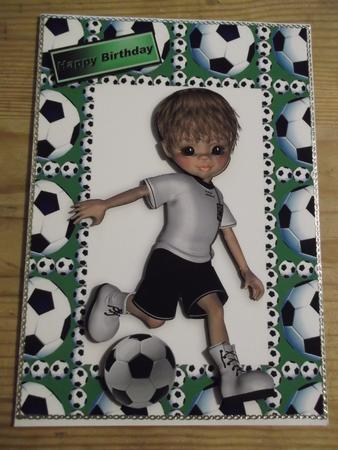 Having a Kick About with a Football by Hayley Griffiths