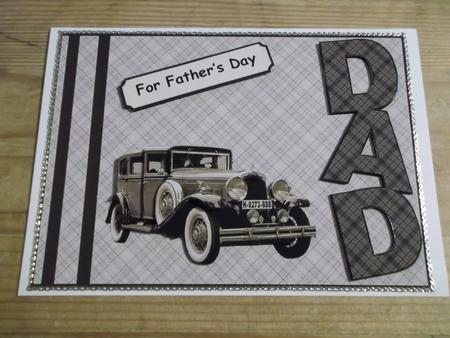 Classic Car for Dad by Hayley Griffiths