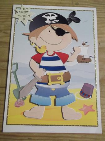 Mini Dude Pirate by Hayley Griffiths