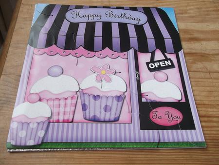 8 x 8 Little Cupcake Shop Scalloped Corner Kit by Hayley Griffiths