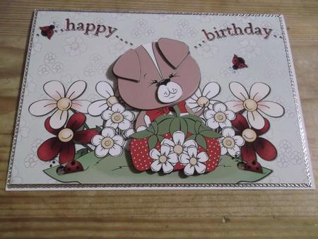 Strawberry Hill Puppy Decoupage by Hayley Griffiths