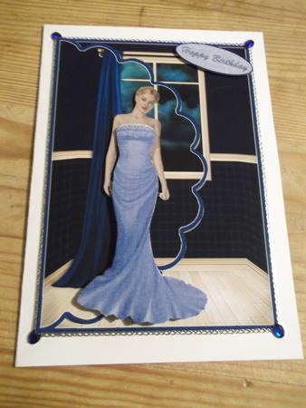 Pretty Blue Miss by Hayley Griffiths