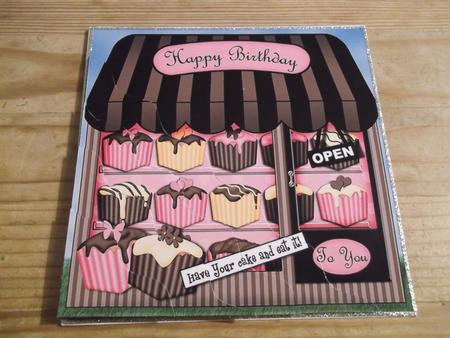 The Little Fondant Fancies Shoppe Wavy Corner Side Stacker by Hayley Griffiths