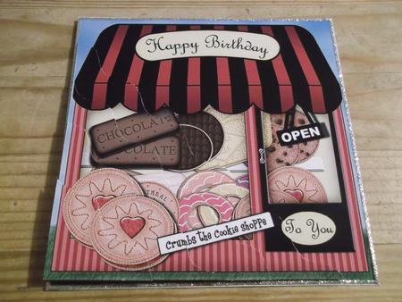 The Little Cookie Shoppe Wavy Corner Side Stacker by Hayley Griffiths