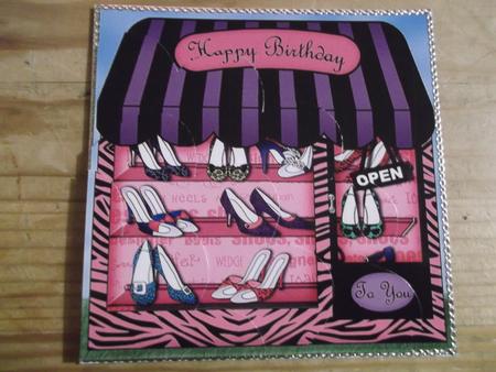 The Little Shoe Shop Shell Edged Corner Side Stacker by Hayley Griffiths