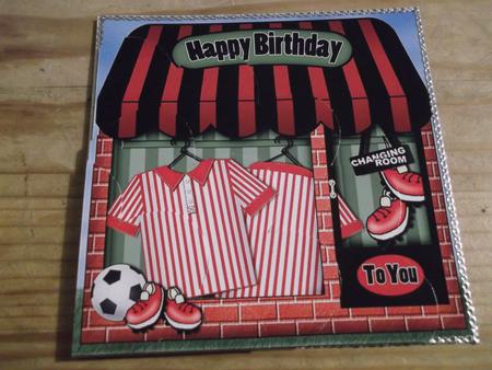 The Little Football Shop Shell Edged Corner Side Stacker by Hayley Griffiths