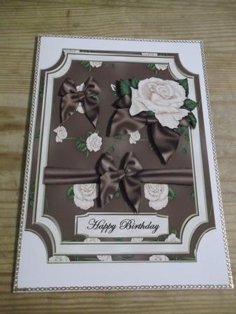 Classic Brown Yvory Roses by Hayley Griffiths