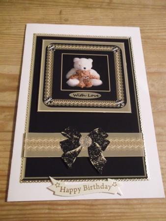 Golden Teddy A4 by Hayley Griffiths
