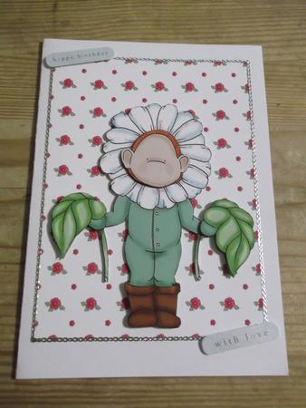Flower Baby Doodles A4 Image by Hayley Griffiths