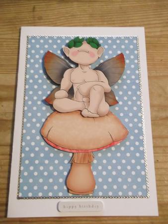 Autumnal Fairy Doodles Large Image by Hayley Griffiths