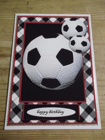 Footbal/ Soccer Topper by Hayley Griffiths