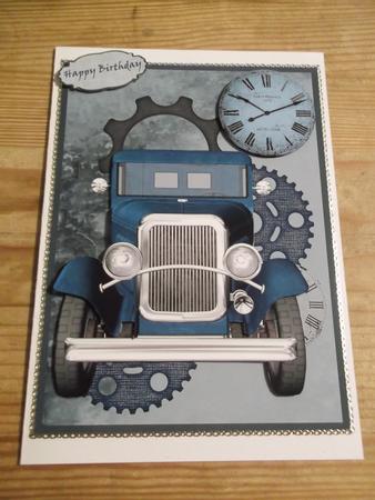 Steampunk Vintage Truck by Hayley Griffiths