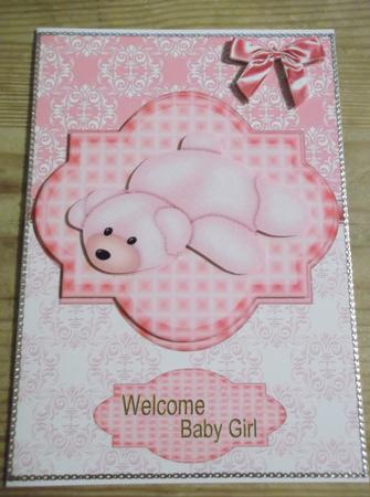 Welcome Baby Girl by Hayley Griffiths