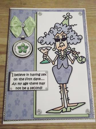 Stella and Sex Oh Dear! Quick Card by Hayley Griffiths