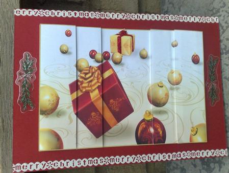 Christmas Themed Side Stacker by Hayley Griffiths