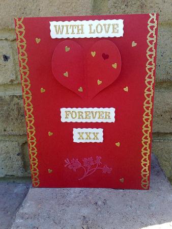 3D Pop Out Heart Card by Hayley Griffiths