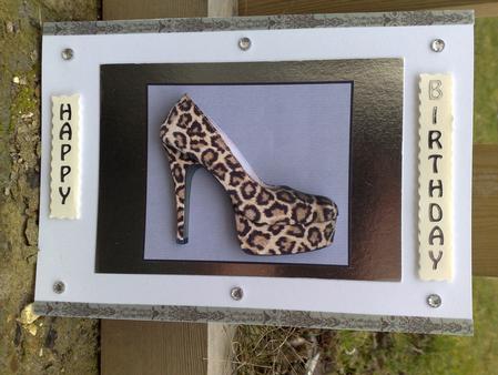 Leopard Print Shoe Sbs by Hayley Griffiths