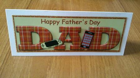 Gadgets Dad Father's Day Large Dl by Hayley Griffiths