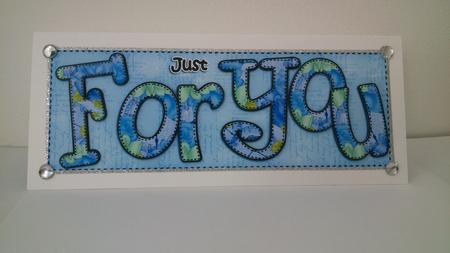 Large Dl Just for You Roses 3D Decoupage by Hayley Griffiths
