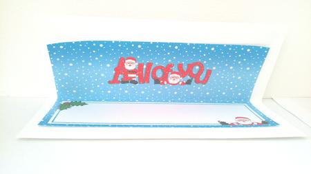 Xmas All of You Matching Large Dl Insert by Hayley Griffiths