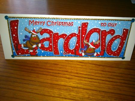 Christmas Landlord Large Dl Quick Card & 3D Decoupage by Hayley Griffiths