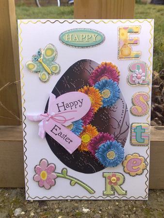 Gorgeous Floral Easter Eggs #2 by Hayley Griffiths