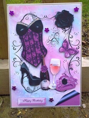 Lovely Ladies Accessories in Cerise by Hayley Griffiths