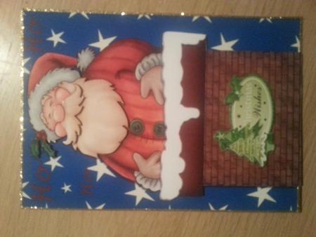 Ho Ho Ho Santas Stuck by Hayley Griffiths