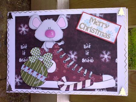 Christmas Boot by Hayley Griffiths