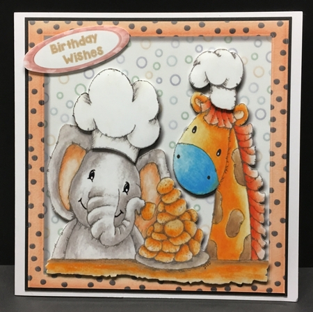 8x8 Mini Kit Cookie Zoo by Hazel Pepper