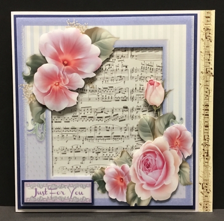Beautiful Love Roses on sheet Music  by Hazel Pepper