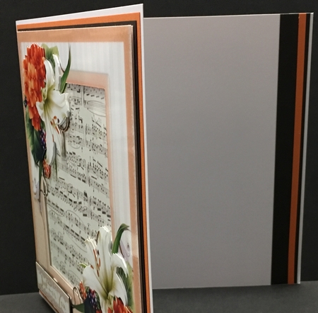 Beautiful Lillys and Berrys on sheet Music  by Hazel Pepper