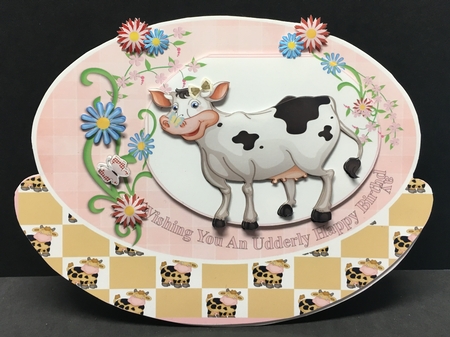 Wishing You A Udderly Happy Birthday by Hazel Pepper