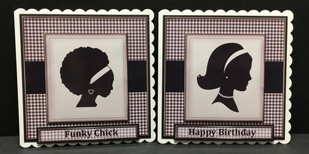 silhouette Lady by Hazel Pepper