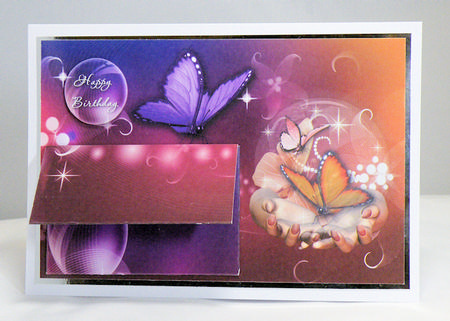 Butterflies Gift Pocket Birthday by Hazel Pepper
