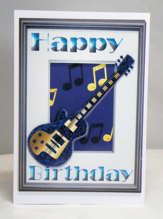 Blue Guitar by Hazel Pepper