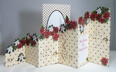 Zig Zag Poinsettia Card Kit by Hazel Pepper