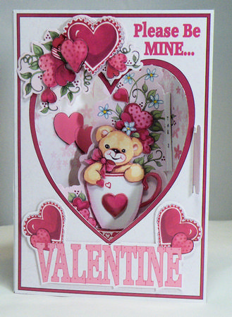 3D Corner Card Kit - Valentine by Hazel Pepper