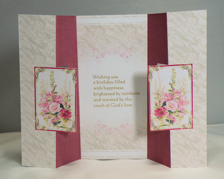 Country Garden D Fold Back by Hazel Pepper