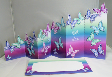 Zig Zag Butterflies by Hazel Pepper