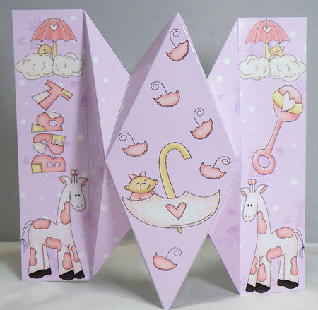 Diamond Fold Baby Girl Dolls by Hazel Pepper