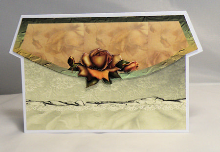Autumn Rose Envelope by Hazel Pepper