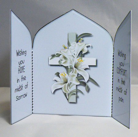 Hope & Sympathy Card by Hazel Pepper